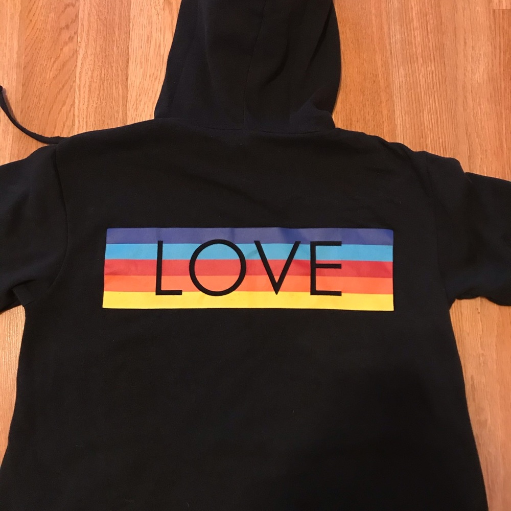 NOBO black love hoodie